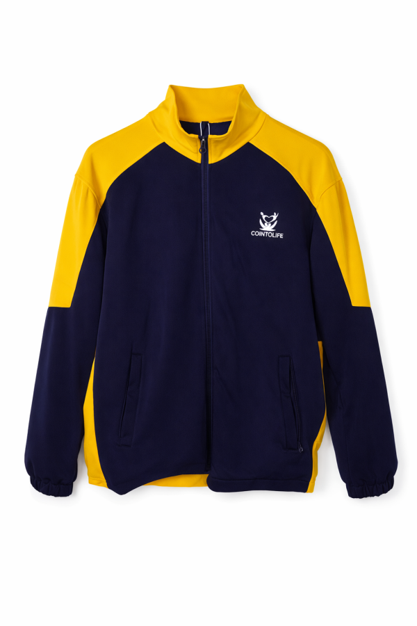 Veste Go Into Life (unisexe) Blue / Yellow