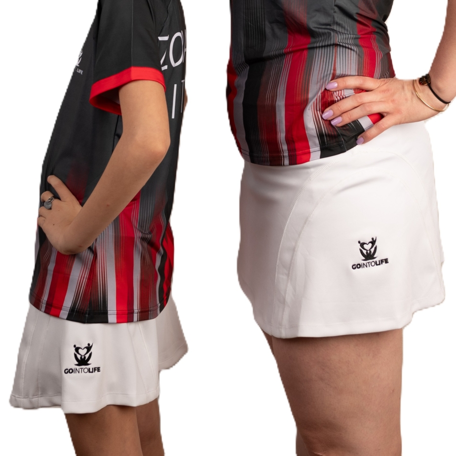Skirt / Jupe GO INTO LIFE Blanche