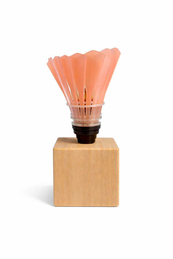 Lampe artisanale Boîte à p’ARTS Eva 170 – LED G9 & plumes modulables