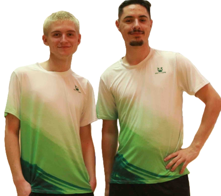 T-shirt GO INTO LIFE homme OCEAN Vert