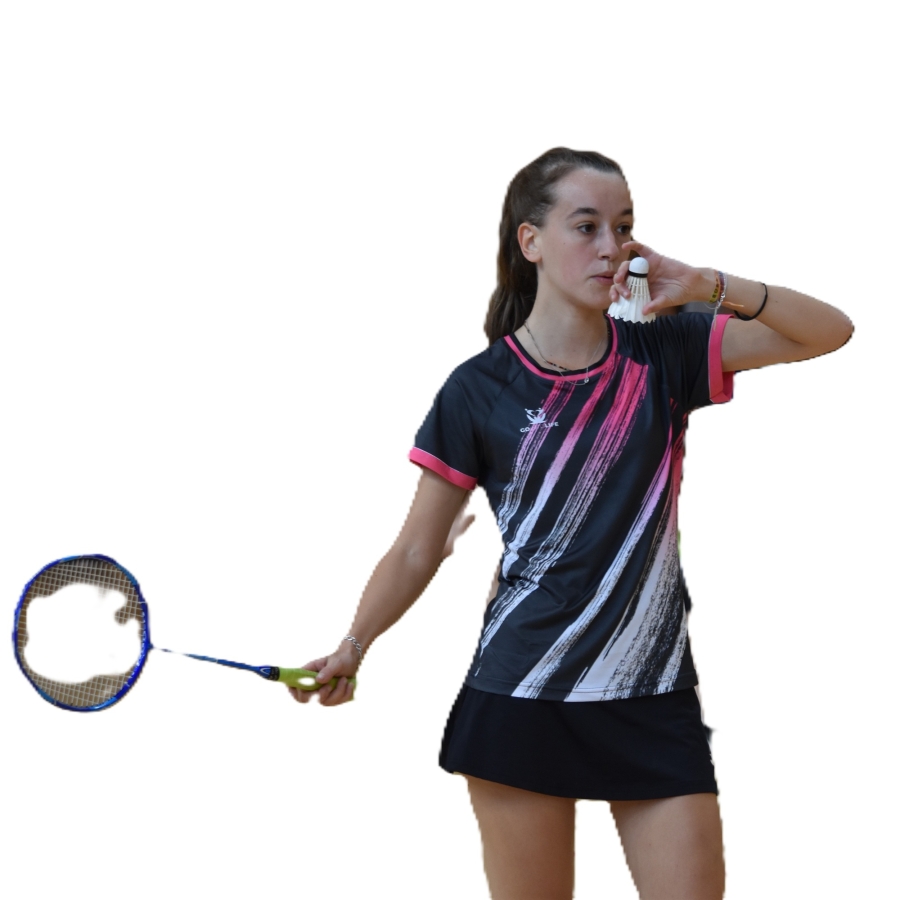 T-shirt GO INTO LIFE femme STRIPES Rose