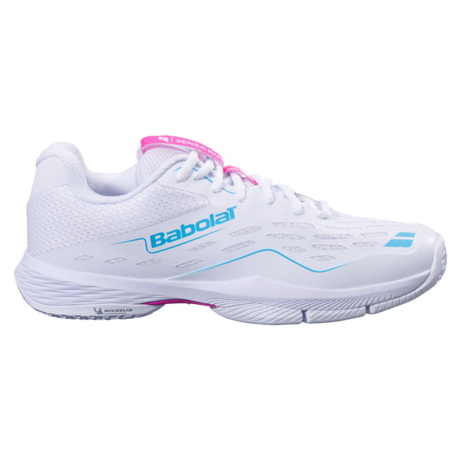 Babolat Sensa Rise Femme White/Rhodamine Red