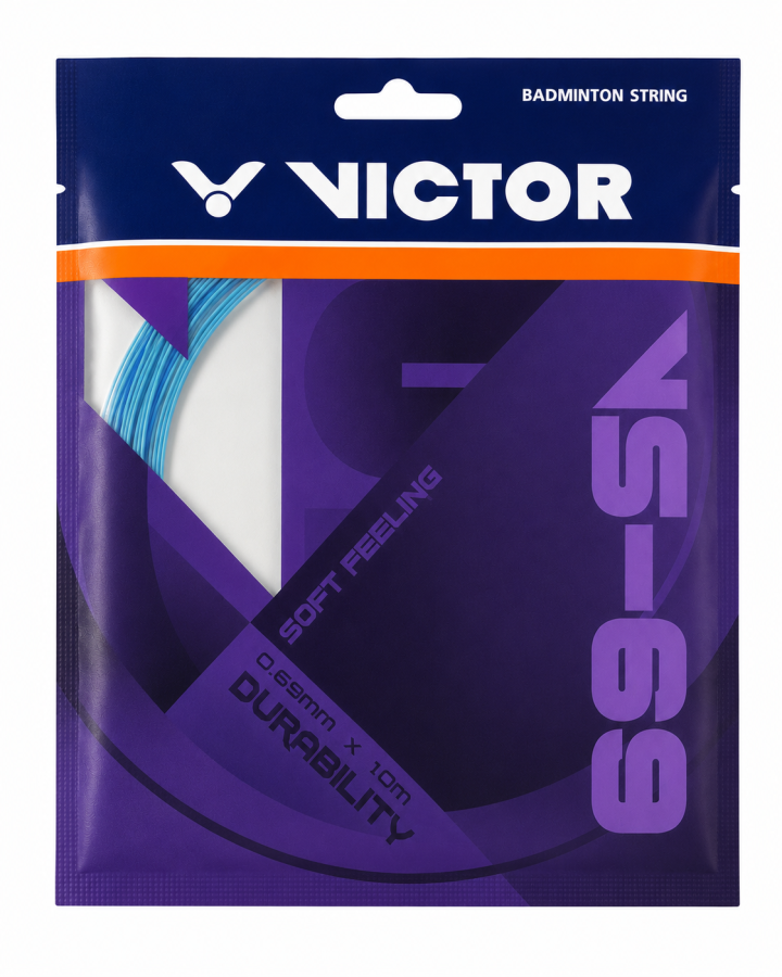 Cordage de badminton VICTOR VS-69 FM (boîte de 15 - 10m)