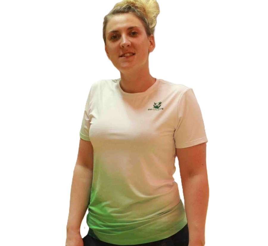 T-shirt GO INTO LIFE femme OCEAN Vert