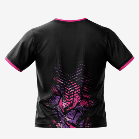 PRECOMMANDE - T-shirt Go Into Life STORM Noir/Violet