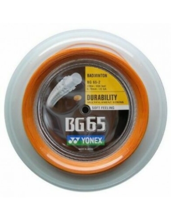 Cordage de badminton YONEX BG65 (bobine - 200m)