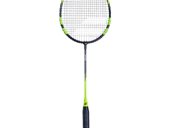 Raquette de badminton BABOLAT EXPLORER Noir/Jaune (cordée)