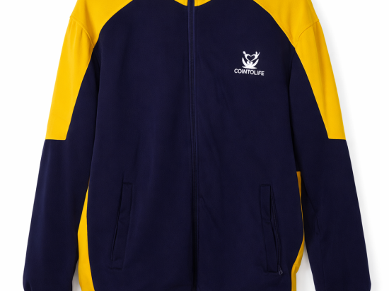 Veste Go Into Life (unisexe) Blue / Yellow (Logo GIL au dos)