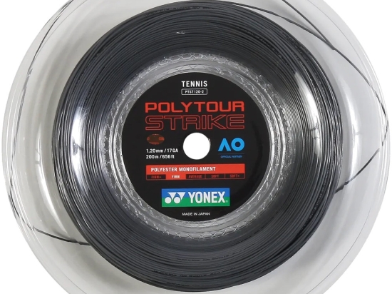YONEX POLYTOUR STRIKE Noir (bobine - 200m)