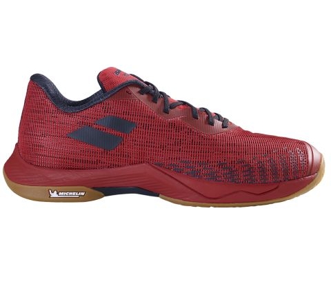 Chaussures indoor BABOLAT homme SHADOW SPIRIT 2 Black/Poppy Red