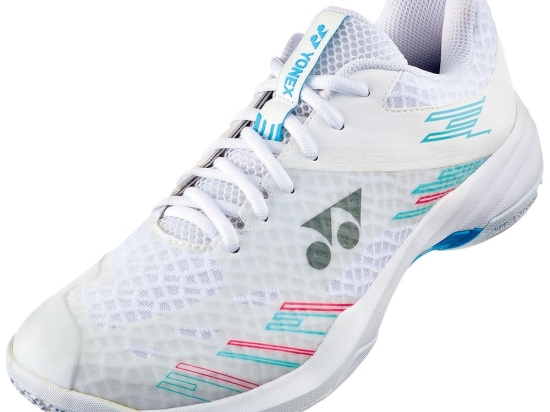 Chaussures indoor YONEX femme CASCADE ACCEL White/Sky blue