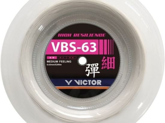 Cordage de badminton VICTOR VBS-63 (bobine - 200m)