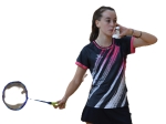 T-shirt GO INTO LIFE femme STRIPES Rose