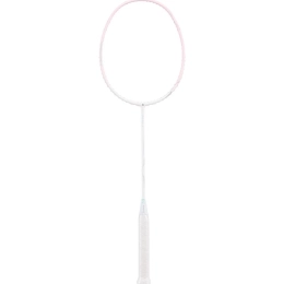 Raquette de badminton KAWASAKI AURORA Blanche/Rose (cordée)