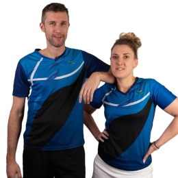 T-shirt GO INTO LIFE femme SPIRIT Bleu