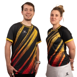 T-shirt GO INTO LIFE femme STRIPES Jaune