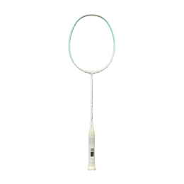 Raquette de badminton KAWASAKI AURORA Blanche/Bleue (cordée)