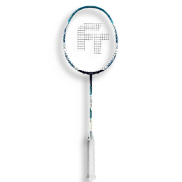 Raquette de badminton FELET ALUNZO 990 Noir/Bleu (non cordée)