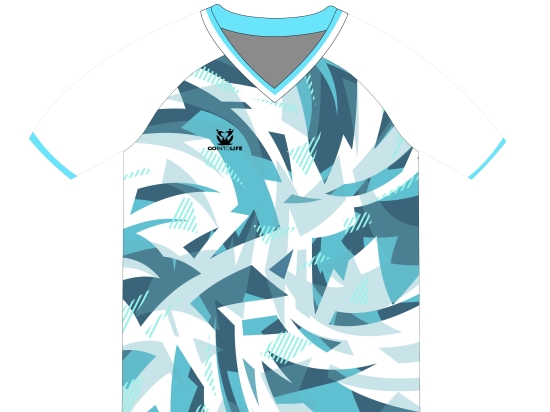T-shirt Go Into Life AQUA MOTION