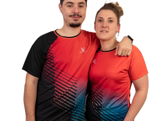 T-shirt GO INTO LIFE femme SPEED Rouge