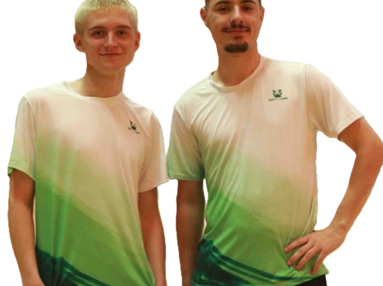 T-shirt GO INTO LIFE homme OCEAN Vert