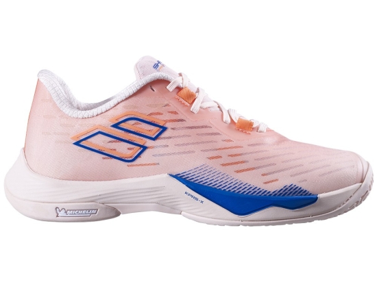 Chaussures indoor BABOLAT femme SHADOW TOUR 5 English rose