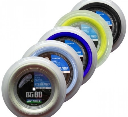 Cordage de badminton YONEX BG80 (bobine - 200m)