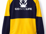Veste Go Into Life (unisexe) Blue / Yellow (Logo GIL au dos)
