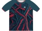 T-shirt Go Into Life LAVA