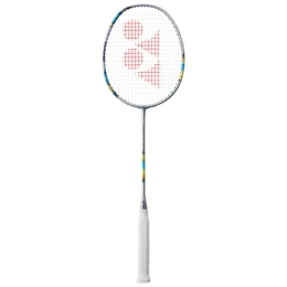 Raquette de badminton YONEX NANOFLARE 700 GAME Silver / Sky Blue (cordée)