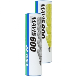 Volants de badminton plastique YONEX MAVIS 600