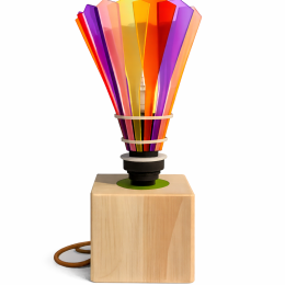 Lampe artisanale Boîte à p’ARTS Eva 230 – Design modulable & LED G9