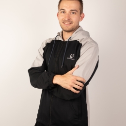 Veste à capuche Go Into Life (unisexe) Black / Grey