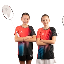 T-shirt GO INTO LIFE enfant SPEED Rouge