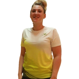 T-shirt GO INTO LIFE femme OCEAN Jaune