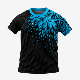 PRECOMMANDE - T-shirt Go Into Life FALCON Noir/Bleu