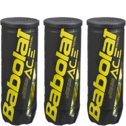 Balles Padel BABOLAT TRIPACK ACE X3