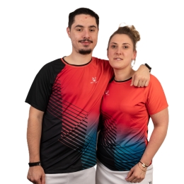 T-shirt GO INTO LIFE homme SPEED Rouge