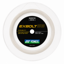 Cordage de badminton YONEX EXBOLT 68 (bobine - 200m)