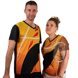 T-shirt GO INTO LIFE homme SPIRIT Jaune