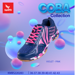 Chaussures indoor KAMITO homme/femme COBA Violet/Rose