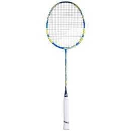 Raquette de badminton BABOLAT SPEEDLIGHTER Bleu/Jaune (cordée)